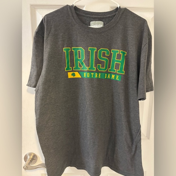 Dark Gray Notre Dame Irish T-Shirt - Picture 1 of 3